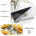 thumbnail image 6 of Round Rugs 5Ft, Sunflower Round Area Rug Washable Indoor Throw Carpet, Wildflower Garden Floral Watercolor Yellow Soft Non Slip Circle Rug for Cabinet Bathroom Home Decor Aesthetic, 6 of 8