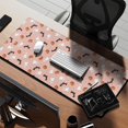 thumbnail image 2 of Long Mouse Pads for Desk,Halloween Ghosts Bats and Pumpkins Desk Mats on Top Of Desks, Desk Mouse Pad Extra Large with 3mm Non-Slip Base and Stitched Edge for Gaming,Office,Work,Home 35.4"x15.7", 2 of 6