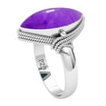 thumbnail image 2 of 925 Sterling Silver Ring Natural Amethyst Handmade Jewelry, 2 of 10