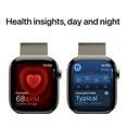 thumbnail image 5 of Restored Apple Watch Series 10 GPS + Cellular 42mm Rose Gold Aluminium Case with Gold Milanese Loop (Refurbished), 5 of 5