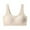 Beige, variant on Dreluolixuan 34b Bras for Women Seamless Wireless Bras Full Coverage Push Up Wide Straps Bralettes Breathable Everyday Underwear