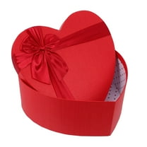 GAXIRE Valentines Day Heart Chocolate Box Heart Box Red 1Set