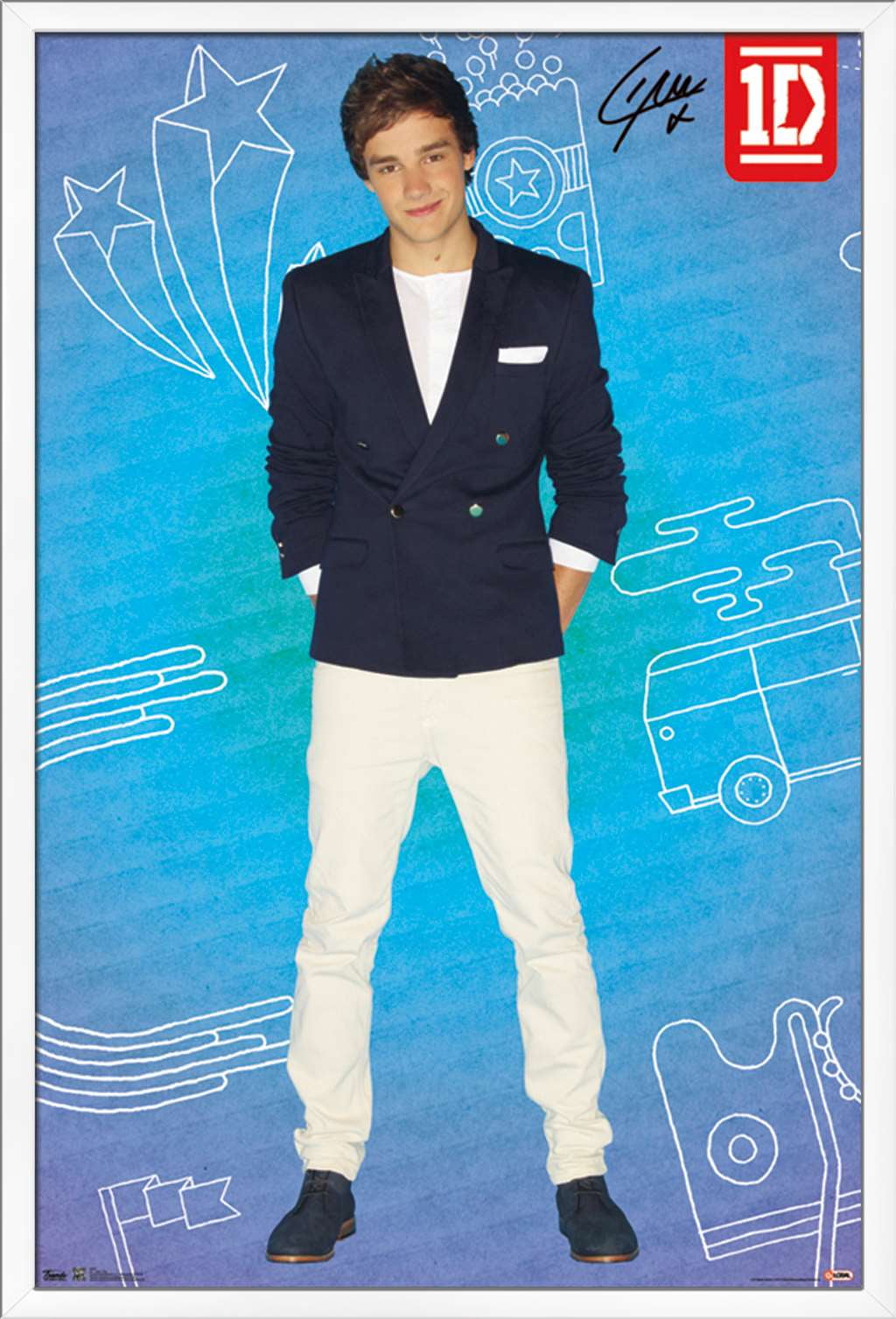 One Direction - Liam Payne - Pop Poster - Walmart.com - Walmart.com