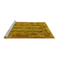 thumbnail image 2 of Ahgly Company Machine Washable Indoor Round Southwestern Yellow Country Area Rugs, 5' Round, 2 of 4