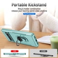 thumbnail image 5 of Dteck for Google Pixel 9 Pro XL Case with Stand Ring Kickstand Military Grade Fit for Magnetic Car Mount Anti-Scratch Shockproof Case, Mint, 5 of 7