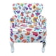 thumbnail image 1 of Sillon Vintage Individual Pajaritos Artesanal, 1 of 3