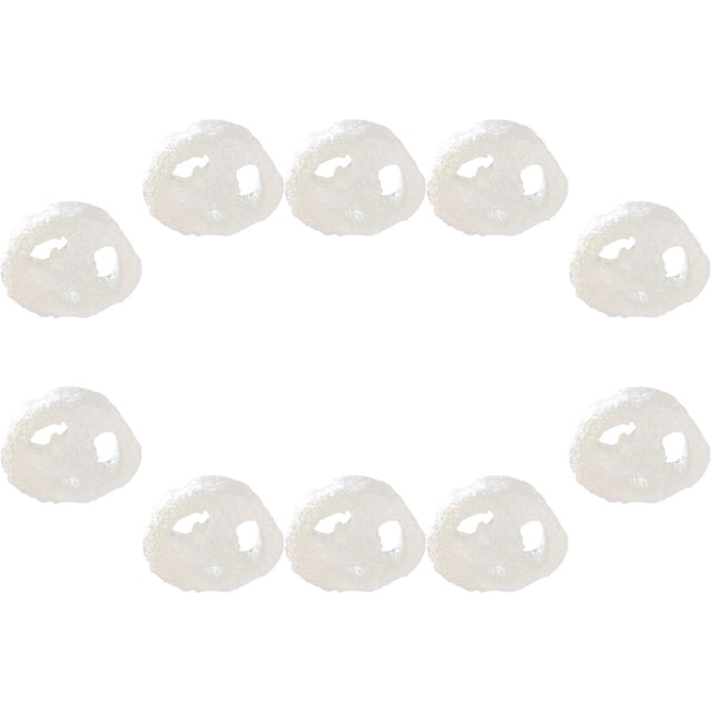 Raindrops 10Ud Esponjas Naturales De Lufa Para Limpieza De Cocina Y Uso Doméstico Seguro