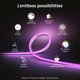 thumbnail image 5 of Tira de luz LED inteligente Philips Hue Outdoor, paquete de 2 unidades, 7 pies, 5 of 8