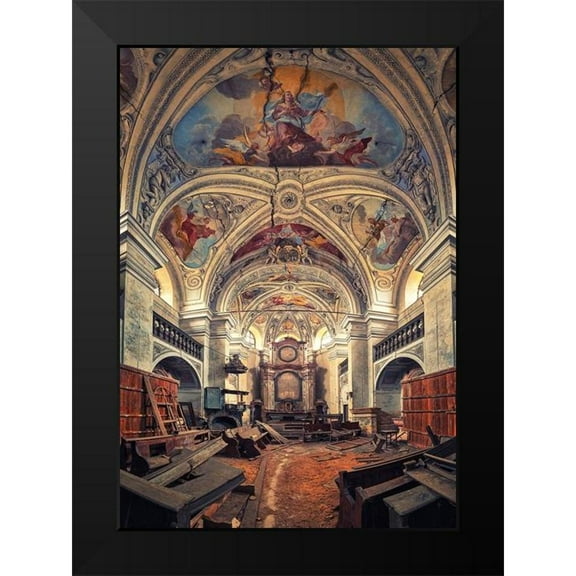 Haker, Matthias 11x14 Black Modern Framed Museum Art Print Titled - The Last Prayer