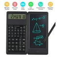 thumbnail image 6 of Lksixu Scientific Calculator with Notepad, 10-Digit Large Screen Calculator with Writing Tablet and Pen, Foldable Pocket Calculator Back to School Handheld Flip Calculators for Students Office, 6 of 9