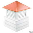 thumbnail image 2 of Good Directions Dover Wood Shiplap Cupola with Copper Roof - 36" Sq x 48"H, 2 of 3