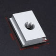 thumbnail image 4 of 20Pcs M8 T-Track Slider Sliding Nut Aluminum Alloy T Slot Nut for Woodworking Tool Jigs Screw Slot Fastener, 4 of 9