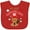 Red, variant on Inktastic My First Canada Day Boys or Girls Baby Bib