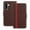 Brown, variant on Allytechgroup Flip Wallet Phone Case for Samsung Galaxy A36 5G, RFID Blocking PU Leather Built-in Credit Card Slot Stand Shockproof Full Body Protective for Samsung Galaxy A36 5G, Red