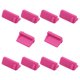 thumbnail image 1 of Cellphone PC Silicone Female End USB Port Cover Cap Anti Dust Protector Red 10 PCS, 1 of 7