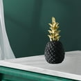 thumbnail image 6 of Golden Pineapple Decorative Ornament - Modern Tabletop Figurine for Living Room Wine Cabinet Showcase, Cute Desktop Decoration, Unique Home Accent Piece for Shelves Counters, 6 of 6