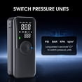 thumbnail image 6 of CARSUN Cordless Tire Inflator Portable Air Compressor,5200mAH Portable Air Pump with Digital Dual Screen,Suitable for Car,Motorcycles,Bicycles, 6 of 10
