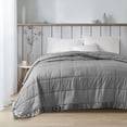 thumbnail image 3 of Gracie Mills Lucile Textured Oversized Down Alternative Blanket with Satin Trim - GRACE-3673, 3 of 4