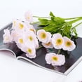 thumbnail image 2 of Mdesiwst Artificial Flower with Stem Table Centerpiece Wedding Faux Flower Branch Fake Floral Arrangement Decoration, 2 of 8
