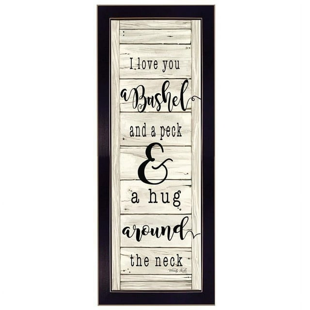 Hug Around the Neck By Cindy Jacobs Printed Wall Art Wood Multi-Color