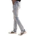 thumbnail image 2 of NOVASTILE Rhinestone Slim Straight Stretch Denim Men's Jeans, 2 of 5