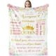 thumbnail image 1 of LHSHID Happy Birthday Blanket Gifts for Girls Women Floral Birthday Throw Blanket for Daughter Mom Bday Gift Ideas for Wife Grandma Happy Birthday Decorations Flannel Blanket for Female 30"x40", 1 of 9