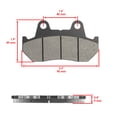 thumbnail image 2 of NEW Front Brake Pads for Honda VF400F Integra 1983 84 85 86 / CB450SC Nighthawk 1986, 2 of 4