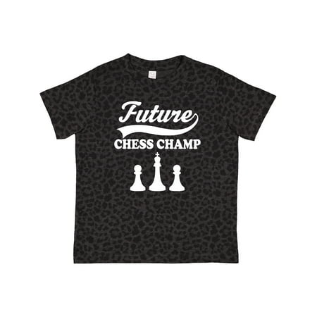 

Inktastic Future Chess Champ Game Champion Gift Toddler Boy or Toddler Girl T-Shirt