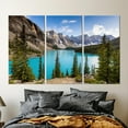 thumbnail image 2 of Banff Alberta Printed, Canada Landscape Printed Canvas, Alberta Art Canvas, Moraine Lake, Nature Landscape Art, Landscape Printed, Canvas Wall Decor - Natural Framed, 2 of 9