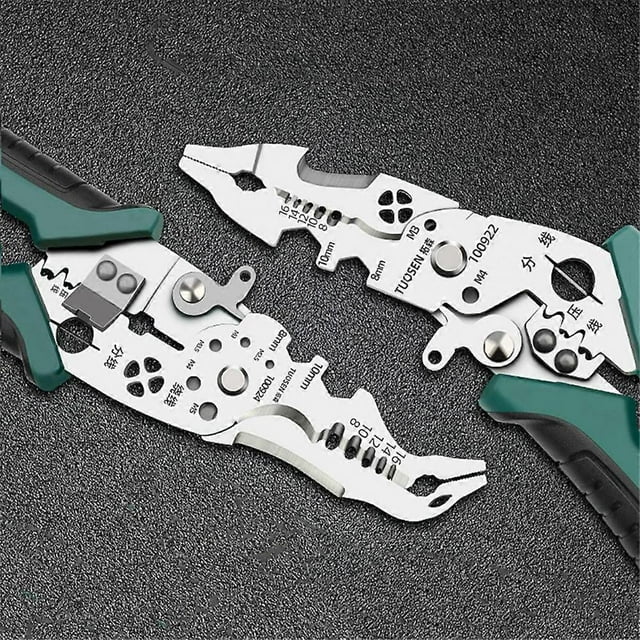 TUOSEN Electrician Multifunctional Wire Stripping Pliers, Type B