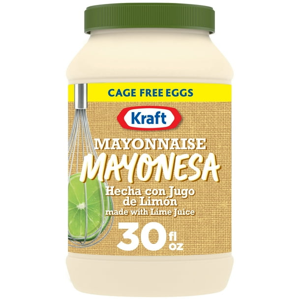 Kraft Mayonnaise with Lime Juice, 30 fl oz Jar