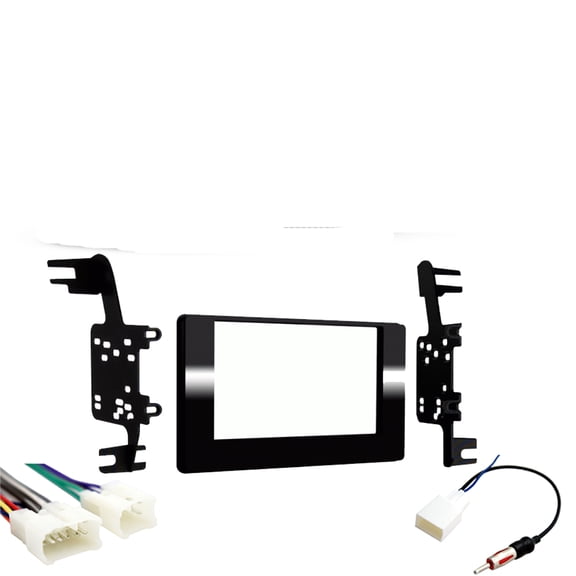 Toyota Sienna 2015-2016 Double DIN Stereo Harness Radio Install Dash Kit Package