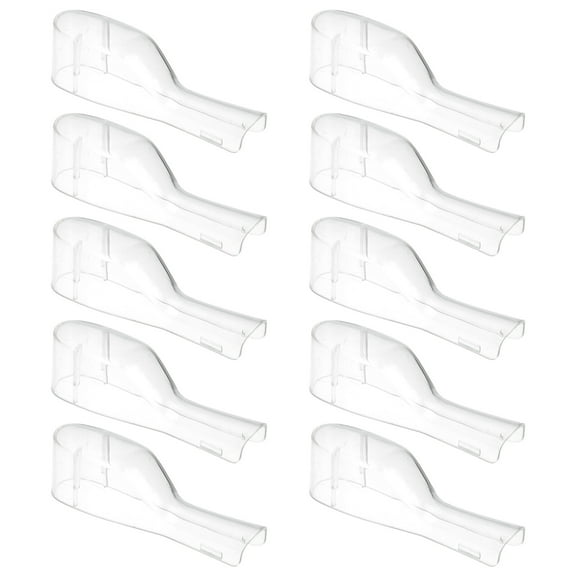 10pcs Plastic Toothbrush Head Covers Protective Caps for Home Use
