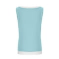 thumbnail image 3 of fatyb Girls Casual Tank Tops Sleeveless Flowy Tops Round Neck Casual Shirts Kids Blouses for 5-14 Years, 3 of 6
