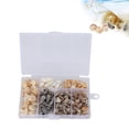thumbnail image 3 of Concha marina conveniente para la operación Adornos de caracola de bricolaje seguros y ecológicos prácticos con caja de almacenamiento para el hogar para joyería de bricolaje ANGGREK Otros, 3 of 8