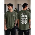 thumbnail image 3 of Jesus The Way The Truth The Life T-Shirt, Christian Bible Verse Graphic, Faith Based Religious Short Sleeve Tee, 3 of 6