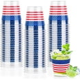 thumbnail image 1 of HLONK 120 Pcs 1.5oz Verres à Shooter Jetables pour le 4 Juillet Verres à Shooter en Plastique Rouges, Blancs et Bleus en Vrac Memorial Day & Veterans Day Fêtes(120), 1 of 7