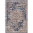 thumbnail image 1 of Unique Loom Chateau Médaillon Tapis Rustique 10' x 14' 5 Rectangle Beige/bleu Clair, 1 of 2