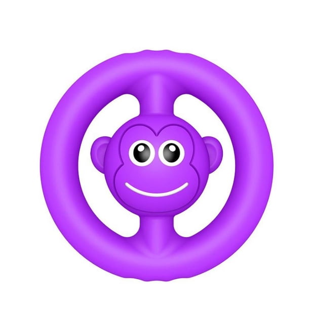 Vogacara Grip Ring Silicone Ejercitadores Portable Home Office Workout Fitness Educativo Juguete de descompresión Entrenador para adultos Juguetes Educativos Púrpura