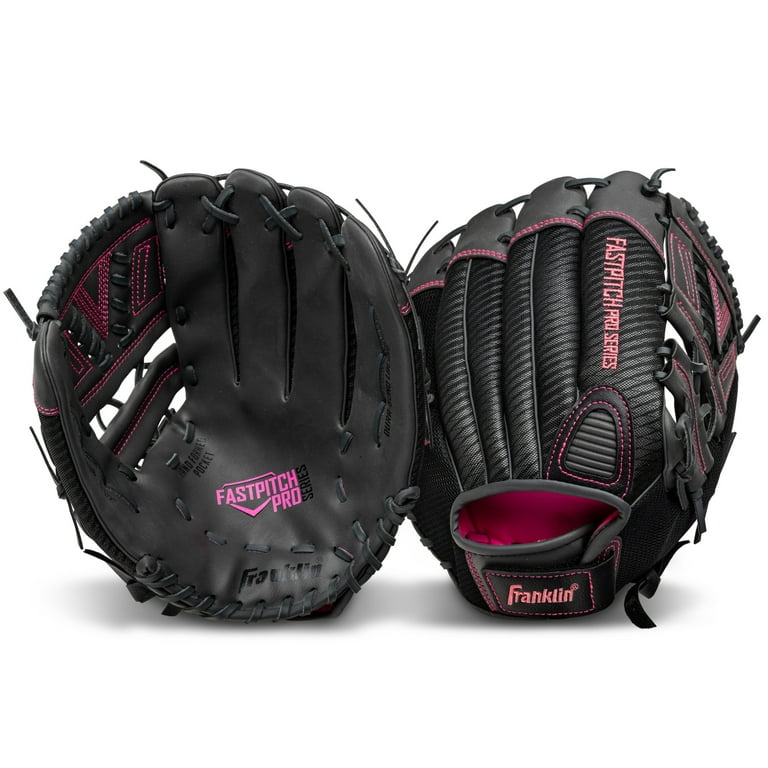 Franklin Sports Windmill Softball Glove - Adult + Youth Fastpitch - 12" Righty - Pink