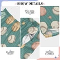 thumbnail image 4 of Wobogo Adorable Baseballs Long Pajama Pants Bottoms Soft Sleepwear with Pockets, 4 of 9