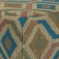 thumbnail image 7 of Simpli Home Johanna Boho Square Pouf in Multi-Color KILIM Woven Jute, 7 of 7
