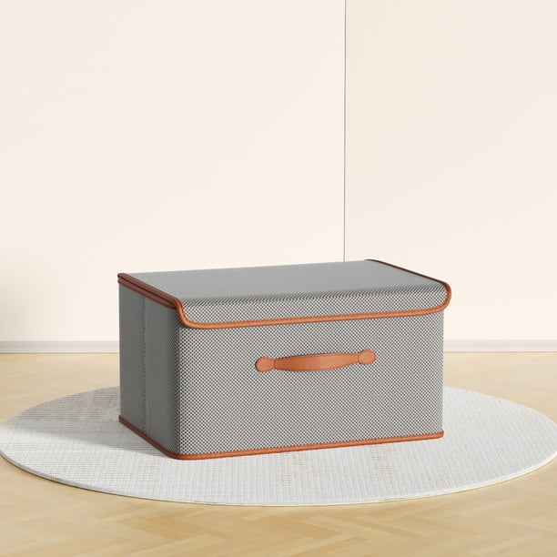 Large Capacity Storage Bag | Thickened Non-Woven Fabric Organizer with Zipper & Handle | Multi-Purpose for Clothing Quilts Essentials | Durable Portable | 1 Piece