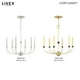 thumbnail image 6 of Livex Lighting - Cortlandt - 6 Light Chandelier in Mid Century Modern Style - 28, 6 of 12