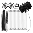 thumbnail image 2 of TOP! Chimney Sweep Kits, Dryer Vent Cleaning Sweeps and Duct Brush, 2 of 4