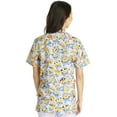 thumbnail image 2 of Tooniforms Scrubs Top For Men & Women Print V-Neck TF688, 2 of 5