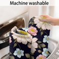 thumbnail image 5 of Pioneer Flower Floral Print Pattern Bathroom Rugs Mat, Non Slip Microfiber Bathroom Rug with Rubber Backing, Soft Mats for Bathroom Floor Tub Shower, 24"x60", 5 of 5