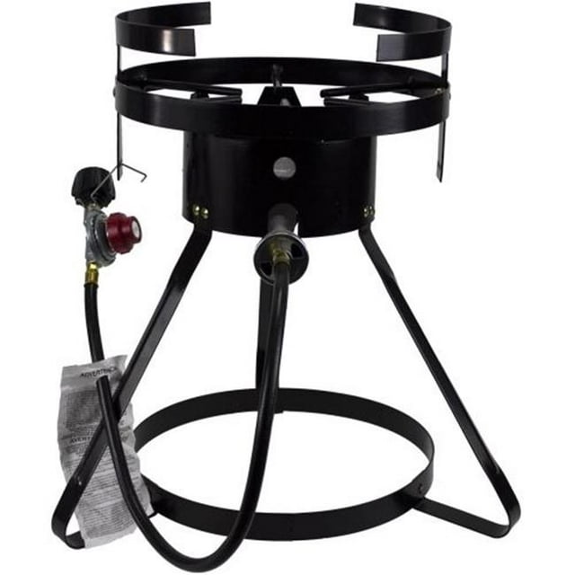 The Metal Ware BSR13 58K BTU Cast Iron Stand Burner & Regulator