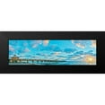 thumbnail image 2 of Vaughn, Steve 14x7 Black Modern Framed Museum Art Print Titled - Sunrise on Juno Beach, 2 of 5