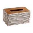 thumbnail image 3 of Elegante y moderno porta servilletas rectangular para encimera de cocina. Gris, 3 of 9